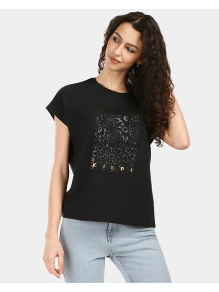 Kilpi Damen-Baumwoll-T-Shirt Kilpi JERSIE-W Schwarz