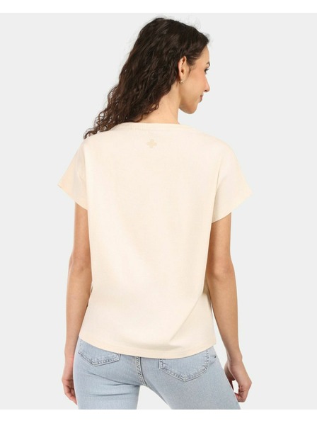 Kilpi Damen-Baumwoll-T-Shirt Kilpi JERSIE-W Beige