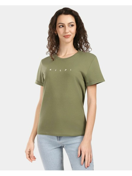 Kilpi Damen-Baumwoll-T-Shirt mit Kurzarm Kilpi PROLIX-W Grün