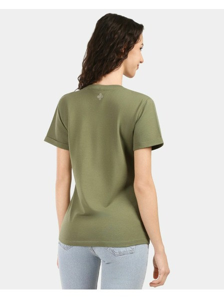 Kilpi Damen-Baumwoll-T-Shirt mit Kurzarm Kilpi PROLIX-W Grün