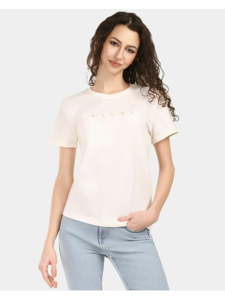 Kilpi Damen-Baumwoll-T-Shirt mit Kurzarm Kilpi PROLIX-W Weiß