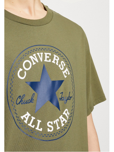 Converse Khaki Herren-T-Shirt mit Aufdruck