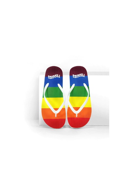 Frogies Damen-Zehentrenner Frogies Rainbow