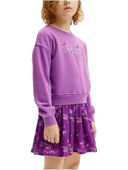 Desigual Mädchen-Kleid Desigual in Violett