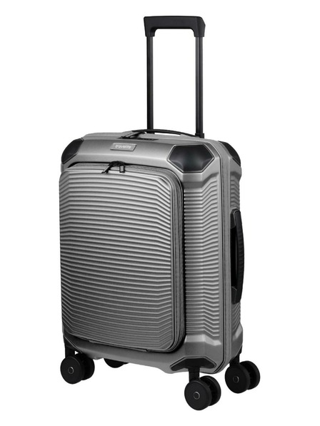 Travelite Reisekoffer Travelite Millennium S Front pocket Silber
