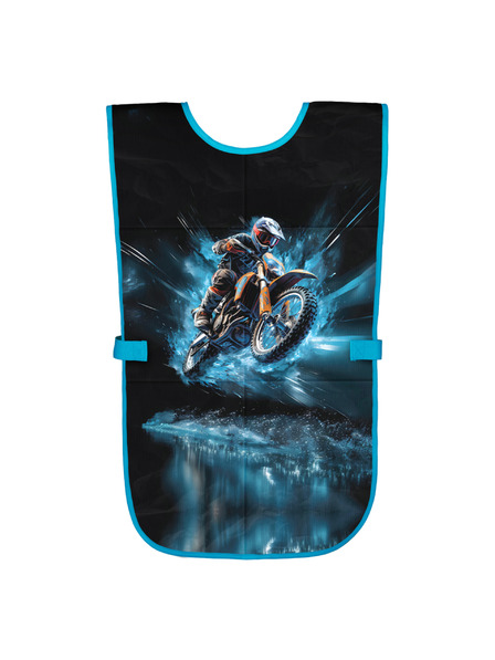 BAAGL  Blaue Kinderschürze Motorrad Baagl