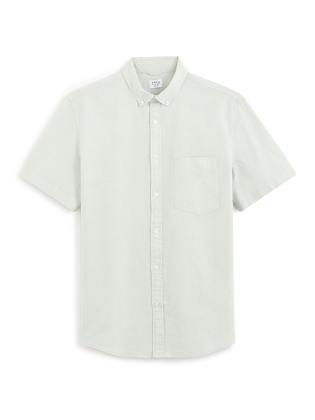 Celio Hellgrünes reguläres Hemd Celio Daxfordmc