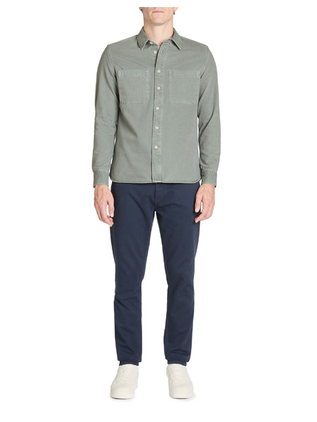 Celio Graues Herren Baumwollhemd Celio Fegetiml