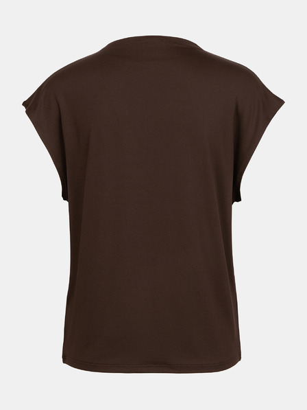 Orsay Dunkelbraunes Damen-T-Shirt mit kurzen Ärmeln ORSAY