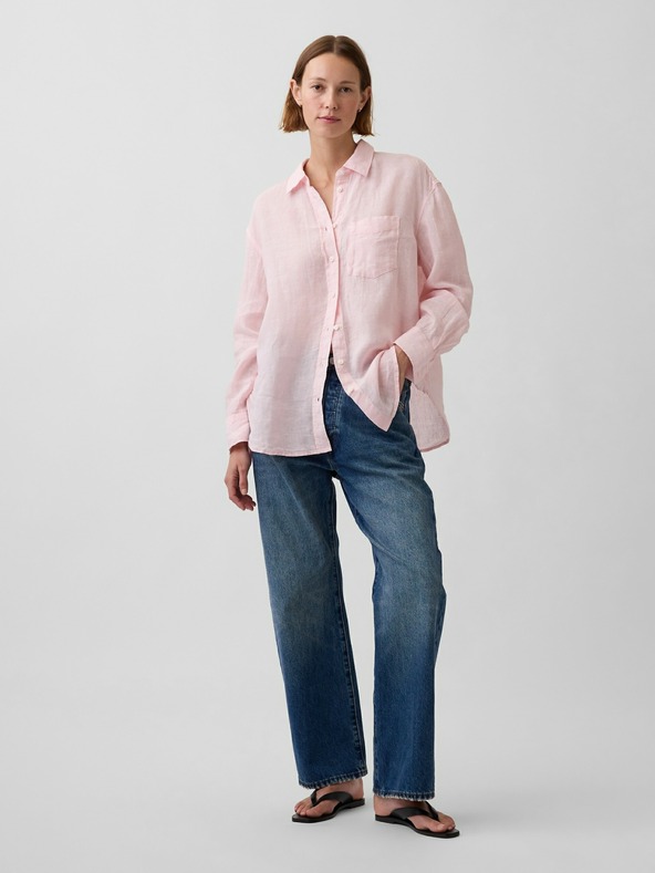 GAP Leinen oversize Hemd GAP