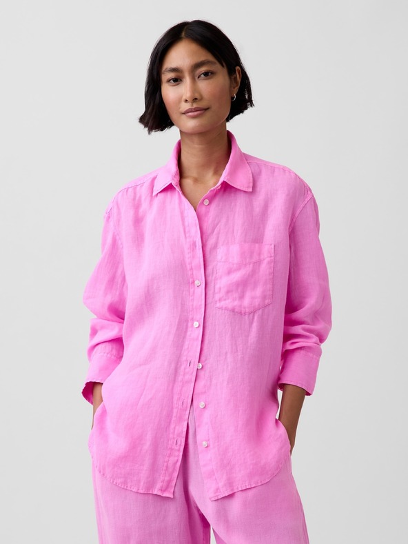 GAP Leinen oversize Hemd GAP
