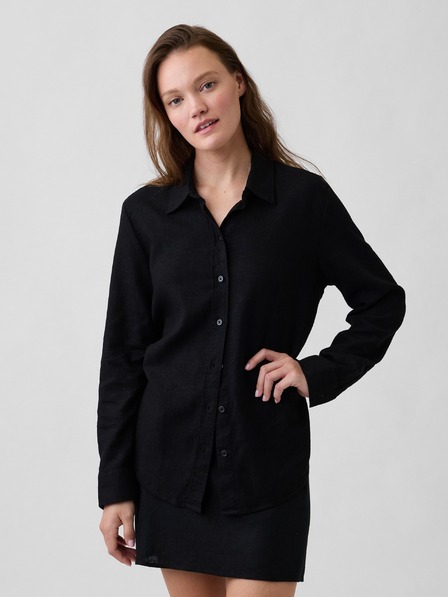 GAP Oversize Leinenhemd Easy Shirt GAP
