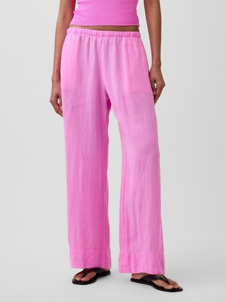 GAP Leinenhose Relaxed Wide-Leg GAP