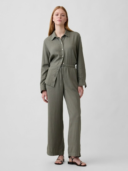 GAP Leinenhose Wide-Leg GAP