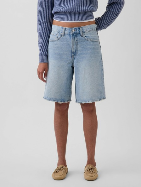 GAP Mid Rise Longline Jeansshorts GAP