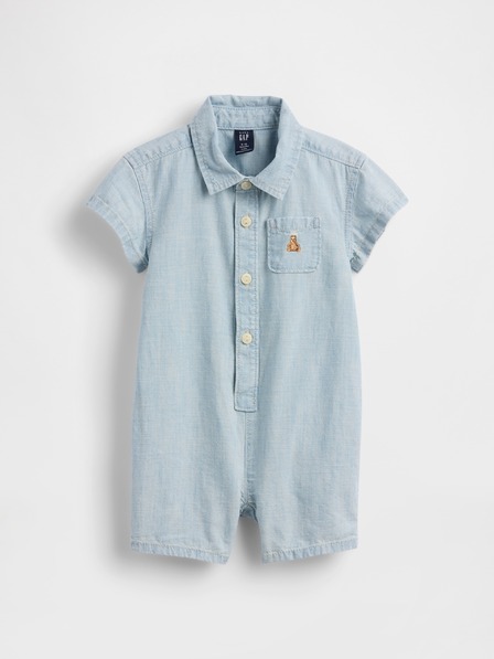 GAP Baby Jeans-Overall mit Tasche GAP
