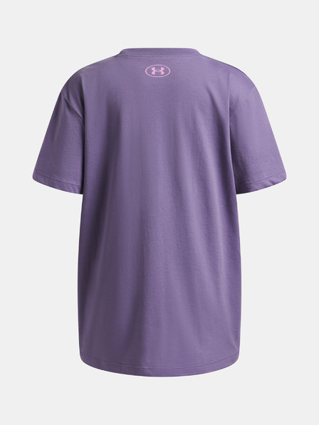 Under Armour Mädchen T-Shirt Under Armour UA G BLOCK LOGO OS SS