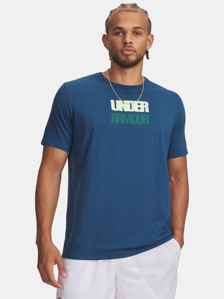 Under Armour Herren-T-Shirt Under Armour UA M BLOCK LOGO SS