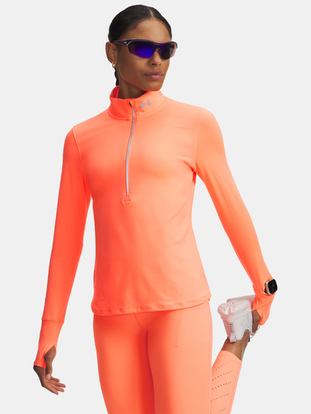 Under Armour Damen Under Armour UA Launch Pro T-Shirt mit halbem Reißverschluss