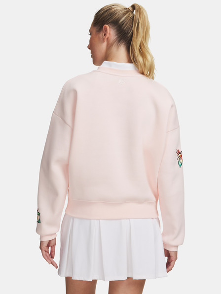 Under Armour Damen-Sweatshirt Under Armour UA Icon Golf Trip Crew