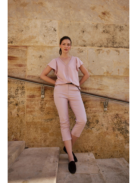 Moodo Rosa Anglerhose Moodo