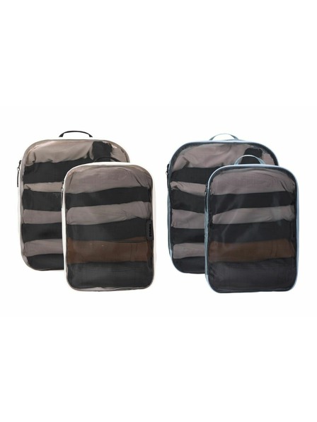 Thule Thule Packing Cube Set 2 Große und 2 Mittlere Organizer TPCS205 - Weiß/Pond Gray