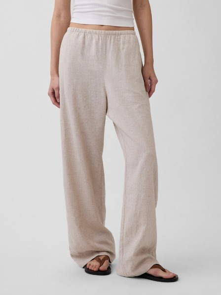 GAP Leinenhose Relaxed Wide-Leg GAP