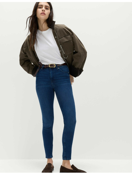 Marks & Spencer Blaue Marks & Spencer Damen-Jeans in Skinny Fit