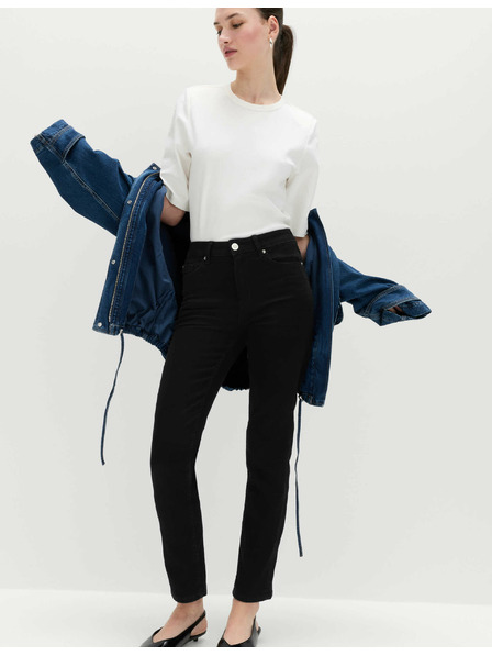 Marks & Spencer Sienna Stretch-Jeans mit geradem Bein Marks & Spencer schwarz