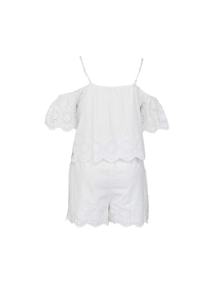 CAMAIEU Weißer Overall CAMAIEU