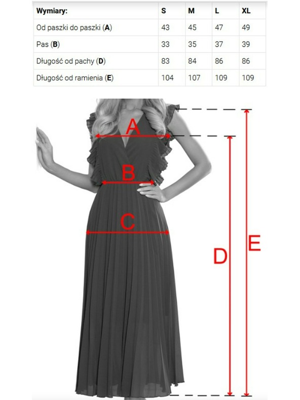 numoco Chiffonkleid mit Spitzenausschnitt - grün Numoco LINDA