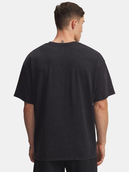 Under Armour Herren-T-Shirt Under Armour Pjt Rck Washed HWT-BLK