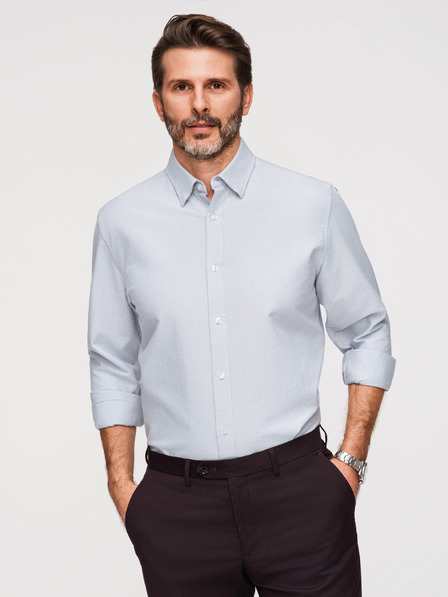 Ombre Clothing Herren-Oxford-Hemd Ombre Clothing V1 OM-SHOS-0172