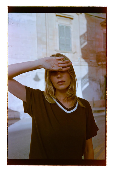 Moodo Bluse mit Ausschnitt braun Moodo