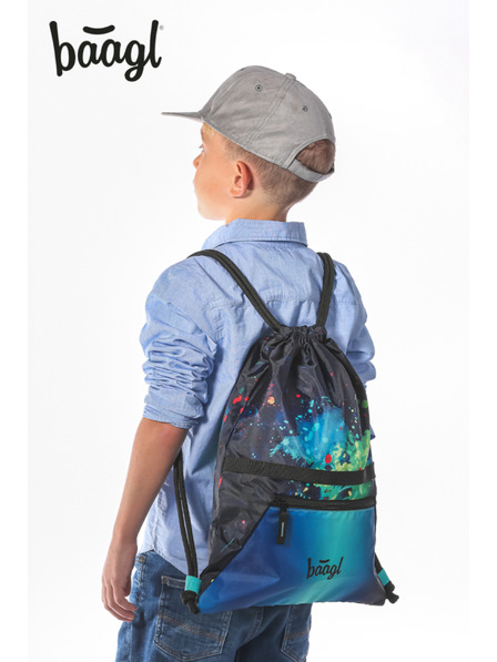 BAAGL  BAAGL SET 5 Airy Chill: Rucksack, Federmäppchen, Beutel, Schürze, Geldbörse