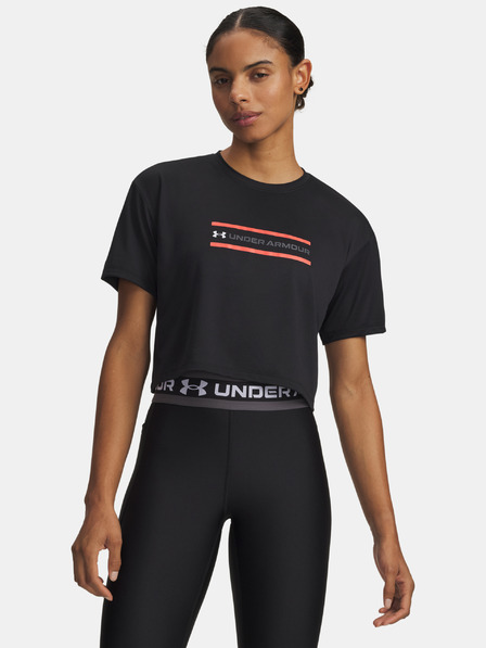 Under Armour Damen-T-Shirt Under Armour Tech Branded Crop SS