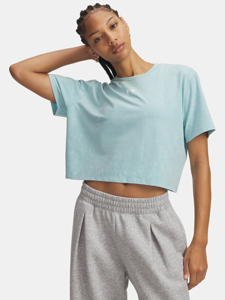 Under Armour Damen-T-Shirt Under Armour UA Rival Boxy Tee Wash