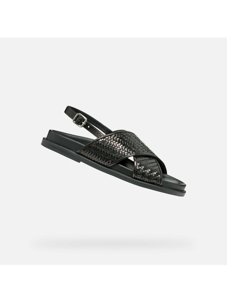 Geox Schwarze Damen-Sandalen Geox Adelash