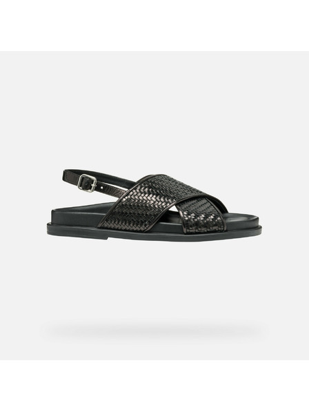 Geox Schwarze Damen-Sandalen Geox Adelash