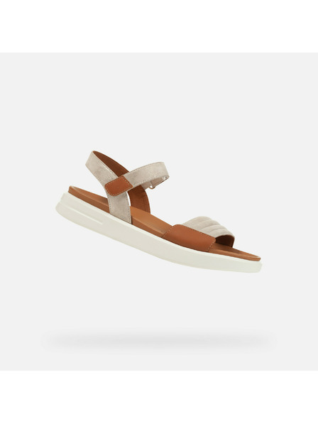 Geox Braune Damensandalen Geox Xand 2S