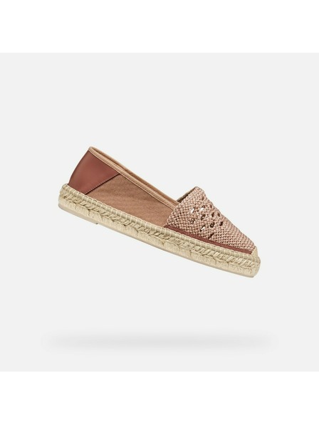 Geox Altrosafarbene Damensandalen Geox Lampedusa