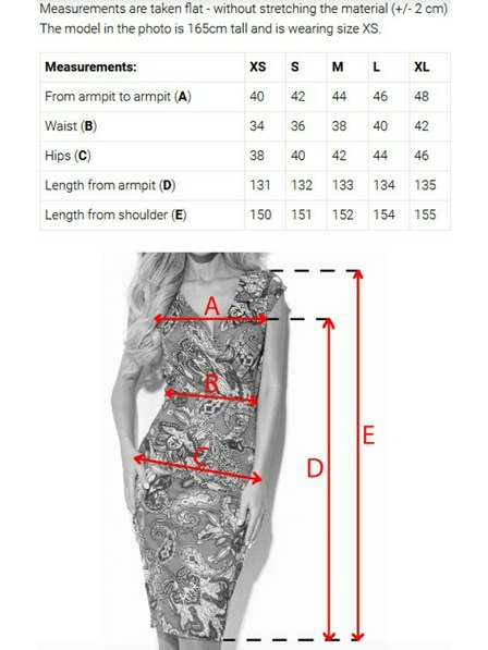 numoco Elegantes langes Wickelkleid mit Schlitz - Schwarz