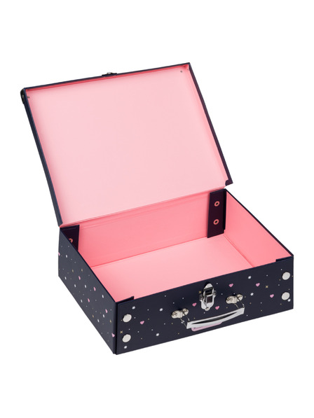 BAAGL  BAAGL Klappbare Schulkassette Unicorn Gold mit Beschlag