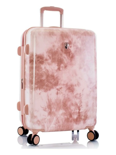 Heys Pink gemusterter Reisekoffer Heys Tie-Dye M