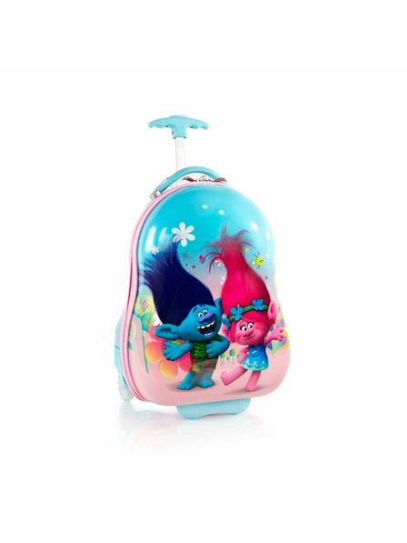 Heys Blauer Heys Kids Trolls Turquoise Reisekoffer