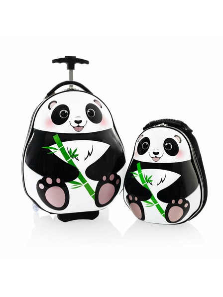 Heys Kinderkoffer Heys Travel Tots Panda – Set aus Rucksack und Koffer