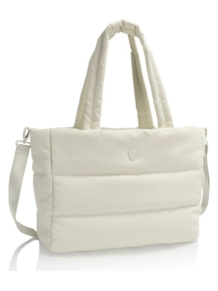 Heys Shopper Heys Puffer Tote Bag Off White