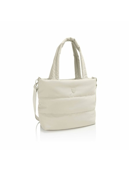 Heys Shopper Heys Puffer Tote Bag Off White