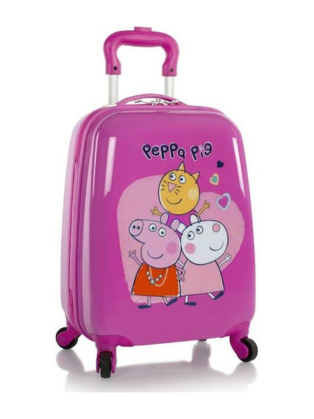 Heys Kinderkoffer Heys Kids Peppa Pig 4w Pink