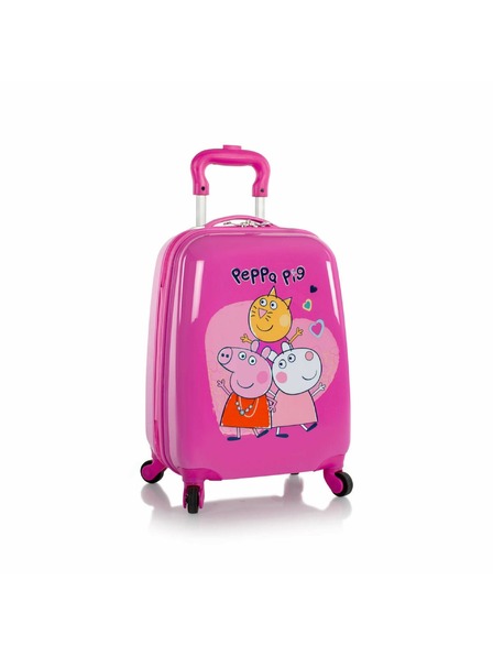 Heys Kinderkoffer Heys Kids Peppa Pig 4w Pink
